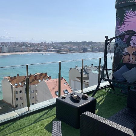 א-קורוניה Apartamento Vistas Coruna 3 Habitaciones מראה חיצוני תמונה